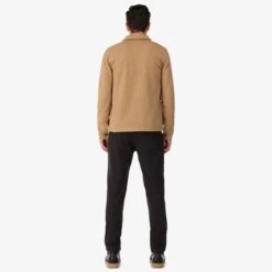 Topo Designs Wool Shirt - Final Sale -Urban Trail Cheap Store F21 M WoolShirt Camel TDMWSF21CMMD Back 1