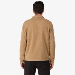 Topo Designs Wool Shirt - Final Sale -Urban Trail Cheap Store F21 M WoolShirt Camel TDMWSF21CMMD Detail 4