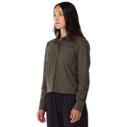 Topo Designs Global Shirt - Women's - Final Sale -Urban Trail Cheap Store F21 W GlobalShirt Olive 121397303970 Detail 3