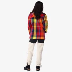 Topo Designs Fleece Pants - Women's - Final Sale -Urban Trail Cheap Store F21 W MountainShirtJacket Mustard RedPlaid 322102996970 Back 1