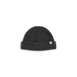 Topo Designs Global Wool Beanie -Urban Trail Cheap Store F22 GlobalBeanie Charcoal 542201010 Front 1