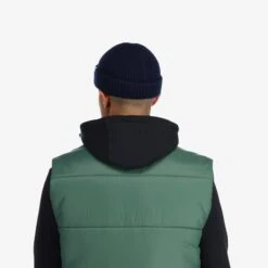 Topo Designs Global Wool Beanie -Urban Trail Cheap Store F22 GlobalBeanie Navy 542201410 Back 2