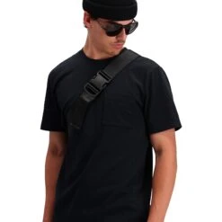 Topo Designs Dirt Pocket Tee - Men's -Urban Trail Cheap Store F22 M Dirt Black Look4 Detail 5