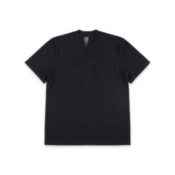 Topo Designs Dirt Pocket Tee - Men's -Urban Trail Cheap Store F22 M DirtPocketTee S S Black 112202001 Front 1