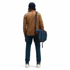Topo Designs Global Briefcase -Urban Trail Cheap Store F22 M Global KhakiNavy Look2 Back 1