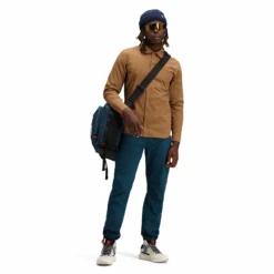 Topo Designs Global Briefcase -Urban Trail Cheap Store F22 M Global KhakiNavy Look2 Detail 1