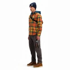 Topo Designs Mountain Shirt Plaid - Men's - Final Sale -Urban Trail Cheap Store F22 M Mountain PondBlue Look1 Quarter 1 1