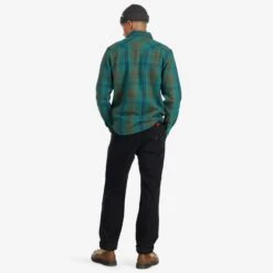 Topo Designs Mountain Shirt Heavyweight - Men's - Final Sale -Urban Trail Cheap Store F22 M MountainShirtHeavyweight Green EarthPlaid 112203300 Back 2 04956070 3e93 4332 b616 590e455a6ee2