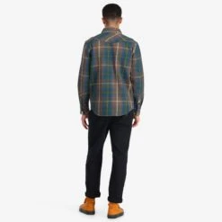 Topo Designs Mountain Shirt Heavyweight - Men's - Final Sale -Urban Trail Cheap Store F22 M MountainShirtJacket Blue RedPlaid 312104472 Back 2 1 acdc1a12 b3b2 4913 a3b7 a10fe810c00e