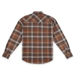 Topo Designs Mountain Shirt Plaid - Men's - Final Sale -Urban Trail Cheap Store F22 M MountainShirtPlaid Earth TanPlaid 111355230 Back 1