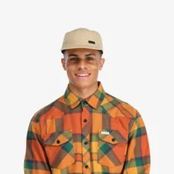 Topo Designs Nylon Camp Hat -Urban Trail Cheap Store F22 NylonCampHat Tan 542203260 Front 2 2x 80f9dd6a 2a3b 41eb b45f caff3bfe0523