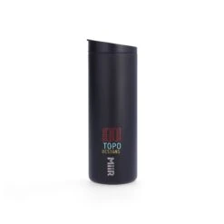 Topo Designs X MiiR Travel Tumbler -Urban Trail Cheap Store F22 Topo Designs x MiiR Travel Tumbler BlackTypeO 741207001000 Back 1