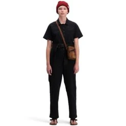 Topo Designs Dirt Coverall - Women's - Final Sale -Urban Trail Cheap Store F22 W Dirt BlackPeppercorn Look3 Front 1