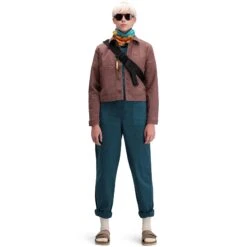 Topo Designs Dirt Coverall - Women's - Final Sale -Urban Trail Cheap Store F22 W Dirt PondBlueSagePeppercorn Look3 Front 1