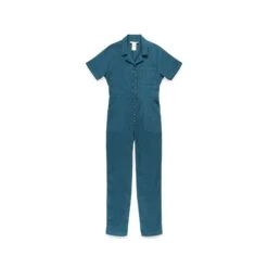 Topo Designs Dirt Coverall - Women's - Final Sale -Urban Trail Cheap Store F22 W DirtCoverall PondBlue 222201476 Front 1