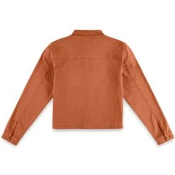 Topo Designs Dirt Jacket - Women's -Urban Trail Cheap Store F22 W DirtJacket Brick Back 1