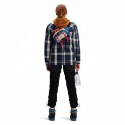 Topo Designs Mountain Shirt Jacket - Women's - Final Sale -Urban Trail Cheap Store F22 W Mountain Peppercorn Look2 Back 1