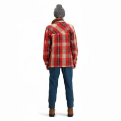 Topo Designs Mountain Shirt Jacket - Women's - Final Sale -Urban Trail Cheap Store F22 W Mountain PondBlue Look1 Back 1