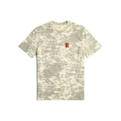 Topo Designs Splintered Tee - Men's -Urban Trail Cheap Store F23 M Splintered Tee SandMulti 412301283 Front 1 1