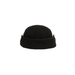 Topo Designs Fleece Cap -Urban Trail Cheap Store F23 U Fleece Cap Black 542302001 Back 1