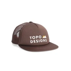 Topo Designs Foam Trucker - Mountain Waves -Urban Trail Cheap Store F23 U Foam Trucker Hat Mountain Waves DesertPalm 542305901 Quarter 1