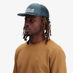 Topo Designs Foam Trucker - Mountain Waves -Urban Trail Cheap Store F23 U Foam Trucker Hat Mountain Waves PondBlue 542305476 Quarter 1