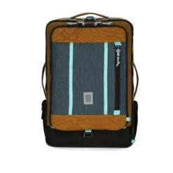 Topo Designs Global Travel Bag 40L -Urban Trail Cheap Store F23 U Global Travel Bag 40L DesertPalm PondBlue 931220902 Front 1 2x 85db7a45 6b70 439b a658 569c85819e88