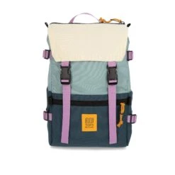 Topo Designs Rover Pack Classic -Urban Trail Cheap Store F23 U Rover Pack Classic Recycled Sage PondBlue 932112346 Front 1