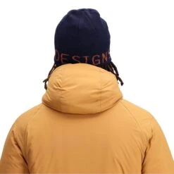 Topo Designs Slim Fitted Beanie -Urban Trail Cheap Store F23 U Slim Fitted Beanie Forest PondBlue 542301318 Back 2