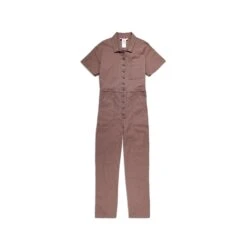 Topo Designs Dirt Coverall - Women's -Urban Trail Cheap Store F23 W Dirt Coverall Peppercorn 222201033 Front 1