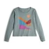 Topo Designs Retro Lakes Tee Long Sleeve - Women's
