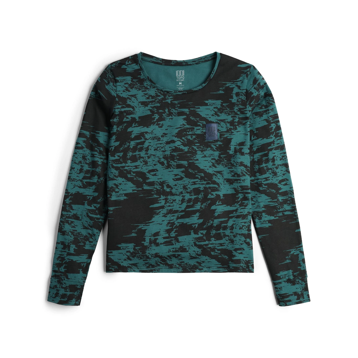 Topo Designs Splintered Tee Long Sleeve - Women's 1 Topo Designs Splintered Tee Long Sleeve - Women's