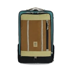 Topo Designs Global Travel Bag 40L -Urban Trail Cheap Store F24 U GlobalTravelBag40L Caribbean DarkKhaki 931220324 Front 1
