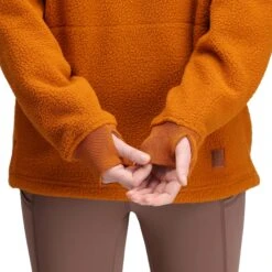 Topo Designs Mountain Fleece Crew -Urban Trail Cheap Store F24 U MountainFleeceCrewneck Spice 142402813 Detail 4