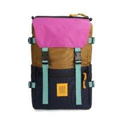 Topo Designs Rover Pack Classic -Urban Trail Cheap Store F24 U RoverPackClassic DarkKhaki Navy 932112257 Front 1