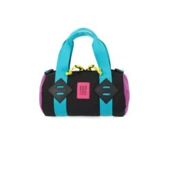 Topo Designs Classic Duffel Mini - Final Sale -Urban Trail Cheap Store S22 ClassicDuffelMini BlackGrape 931363003000 Front 1