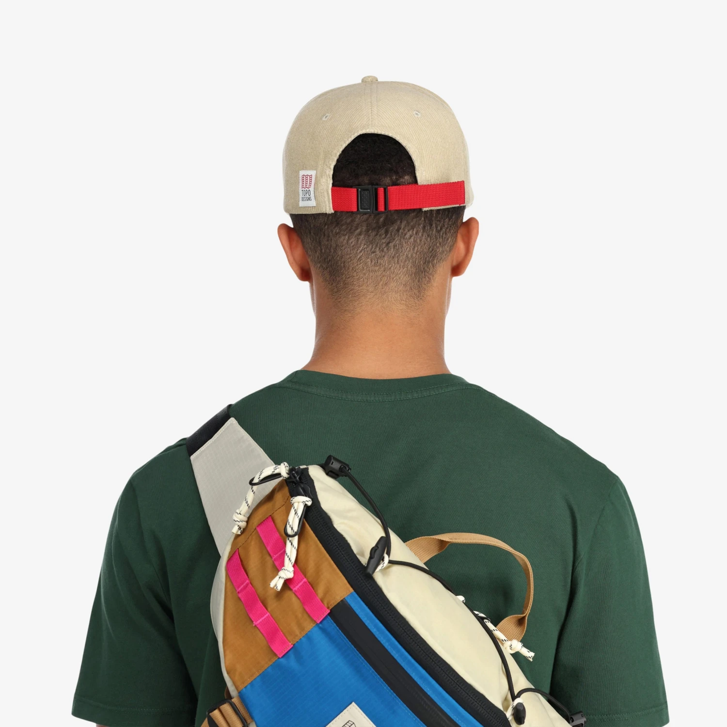 Topo Designs Corduroy Trucker Hat - Strata Map 11 Topo Designs Corduroy Trucker Hat - Strata Map - Image 11