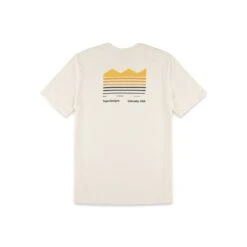 Topo Designs Strata Map Tee - Men's - Final Sale -Urban Trail Cheap Store S22 M StrataMapTee Natural 411215101970 Back 1
