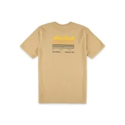 Topo Designs Strata Map Tee - Men's - Final Sale -Urban Trail Cheap Store S22 M StrataMapTee Tan 411215260970 Back 1