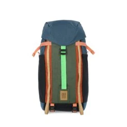 Topo Designs Mountain Pack 16L -Urban Trail Cheap Store S22 MountainPack16L PondBlueOlive 931216478000 Front 1 1 1
