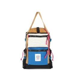 Topo Designs River Bag -Urban Trail Cheap Store S22 RiverBag BoneWhiteBlue 931218121000 Front 1 1