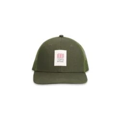 Topo Designs Topo Trucker Hat - Original Logo -Urban Trail Cheap Store S22 TopoTruckerOriginalLogo Olive 531207303000 Front 1