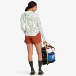 Topo Designs River Hoodie - Women's - Final Sale -Urban Trail Cheap Store S22 W RiverHoodie NaturalTerrazzo 121202117970 Back 2 9ea65685 fc5a 45cc b2ee 3dd6c07a5324