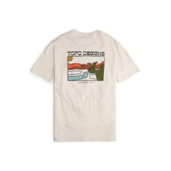 Topo Designs Cactus Landscape Tee - Men's - Final Sale -Urban Trail Cheap Store S23 M CactusLandscapeTee Natural 411304101970 Back 1
