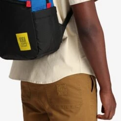 Topo Designs Dirt Shirt - Short Sleeve - Men's -Urban Trail Cheap Store S23 M Dirt SandDkKhakiCharcoal Look1 Detail 6