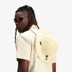 Topo Designs Dirt Shirt - Short Sleeve - Men's -Urban Trail Cheap Store S23 M Dirt SandDkKhakiCharcoal Look1 Detail 7