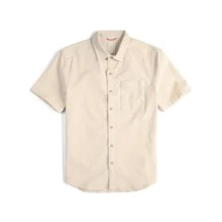 Topo Designs Dirt Shirt - Short Sleeve - Men's -Urban Trail Cheap Store S23 M DirtShirtSS Sand 111381260970 Front 1 1