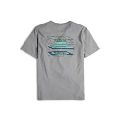 Topo Designs Geographic Tee - Men's - Final Sale -Urban Trail Cheap Store S23 M GeographicTee Gray 411306020970 Back 1copy