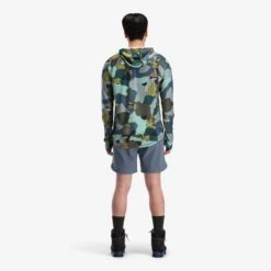 Topo Designs River Hoodie - Men's - Final Sale -Urban Trail Cheap Store S23 M RiverHoodie GreenCamo 111202358970 Back 1 9b66c1bf d5db 4c74 ba7e c749ceb98f33