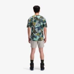 Topo Designs River Tee - Short Sleeve - Men's - Final Sale -Urban Trail Cheap Store S23 M RiverTeeSS GreenCamo 111203358970 Back 1 52373ad4 bd98 4654 b671 055d5948a581